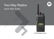 Motorola XT460 Guide Rapide