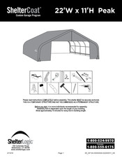 Shelterlogic ShelterCoat Instructions De Montage