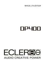 Ecler DP400 Manuel Utilisateur