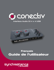 M-Audio SynchroScience Conectiv Guide De L'utilisateur