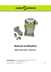 SAMES KREMLIN Bell Atomizer Cleaner Manuel D'utilisation