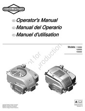 Briggs & Stratton 850EX Manuel D'utilisation