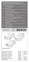 Bosch 0 986 628 532 Notice De Montage