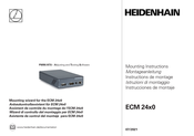 HEIDENHAIN ECM 24x0 Instructions De Montage