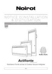 Noirot Actifionte 00N101 3 SE Série Notice D'installation Et D'utilisation