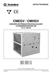 Technibel Climatisation CMHGV Série Notice Technique