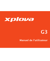 Xplova G3 Manuel De L'utilisateur