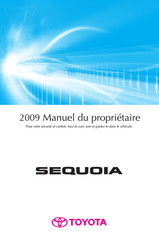 Toyota SEQUOIA 2009 Manuel Du Propriétaire