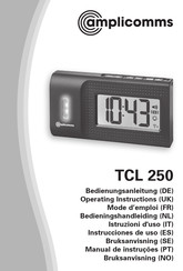 Amplicomms TCL 250 Mode D'emploi