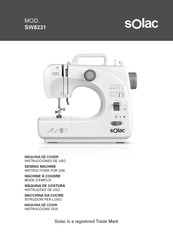 SOLAC SW8231 Mode D'emploi