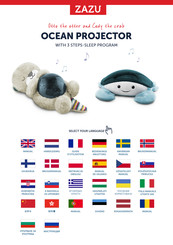 ZAZU OCEAN PROJECTOR Guide D'utilisation