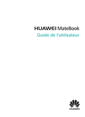 Huawei MateBook Guide De L'utilisateur