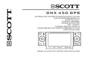 Scotts DNX 450 GPS Manuel D'utilisation Et Instructions D'installation