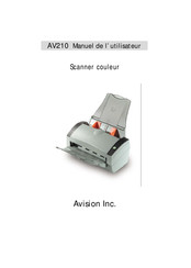 Avision Inc. AV210 Manuel De L'utilisateur