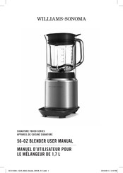 Williams-Sonoma 56-OZ Manuel D'utilisateur