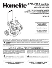 Homelite UT80516 Manuel D'utilisation