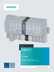 Siemens SIMATIC ET 200SP CM 1xDALI Manuel D'utilisation