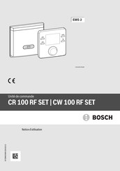 Bosch CW 100 RF SET Notice D'utilisation