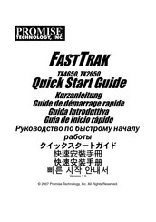 Promise Technology FASTTRAK TX4650 Guide De Démarrage Rapide