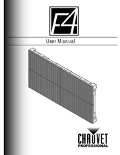 Chauvet Professional F4 Manuel D'utilisation