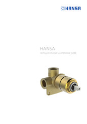 Hansa 5001 0900 Mode D'emploi