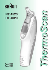 Braun ThermoScan IRT 4020 Mode D'emploi