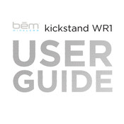 bem wireless Kickstand WR1 Manuel De L'utilisateur