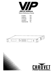Chauvet Professional VIP DRIVE 43Nova Guide De Référence Rapide