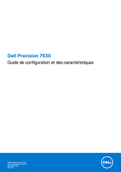 Dell Precision 7530 Mode D'emploi