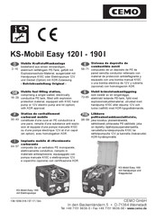 CEMO KS-Mobil Easy 190 l Mode D'emploi