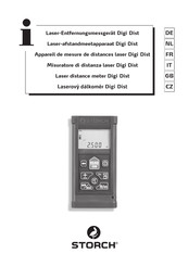 Storch Digi Dist Mode D'emploi