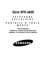 Samsung SPH-a600 Série Mode D'emploi