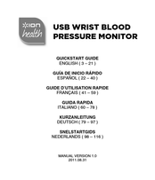 ION Health USB WRIST BLOOD PRESSURE MONITOR Guide D'utilisation Rapide
