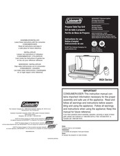 Coleman 9924 Série Mode D'emploi