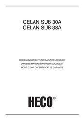 Heco CELAN SUB 30A Mode D'emploi