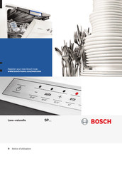 Bosch SPV50E00EU Notice D'utilisation