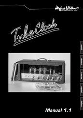 Hughes & Kettner TUBE CLOCK Mode D'emploi