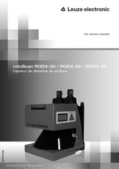 Leuze electronic rotoScan ROD4-38 Mode D'emploi/Description Technique