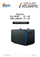 Ygnis Pyronox LR-NT Notice Technique