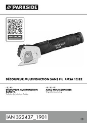 Parkside PMSA 12 B2 Traduction Des Instructions D'origine