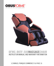 OBUSFORME OFMC-BKTF-500 Guide D'utilisation Et Informations De Garantie