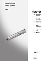 Festo EPCO 40 Notice D'utilisation