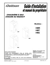 Dettson HMT-12-B Guide D'installation Et Manuel Du Propriétaire