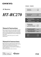 Onkyo HT-RC270 Manuel D'instructions
