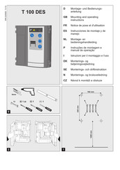 Novoferm T 100 DES Manuel D'installation Et D'utilisation