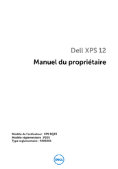 Dell XPS 12 L221X Manuel Du Propriétaire
