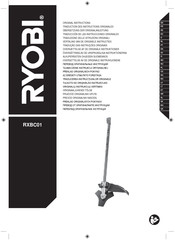 Ryobi RXBC01 Traduction Des Instructions Originales