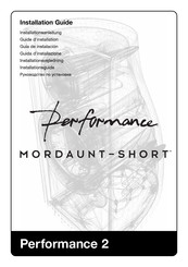 Mordaunt-Short Performance 2 Guide D'installation