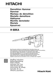 Hitachi H 60KA Mode D'emploi