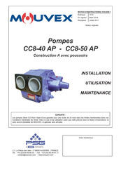 Mouvex CC8-50 AP Notice D'instructions